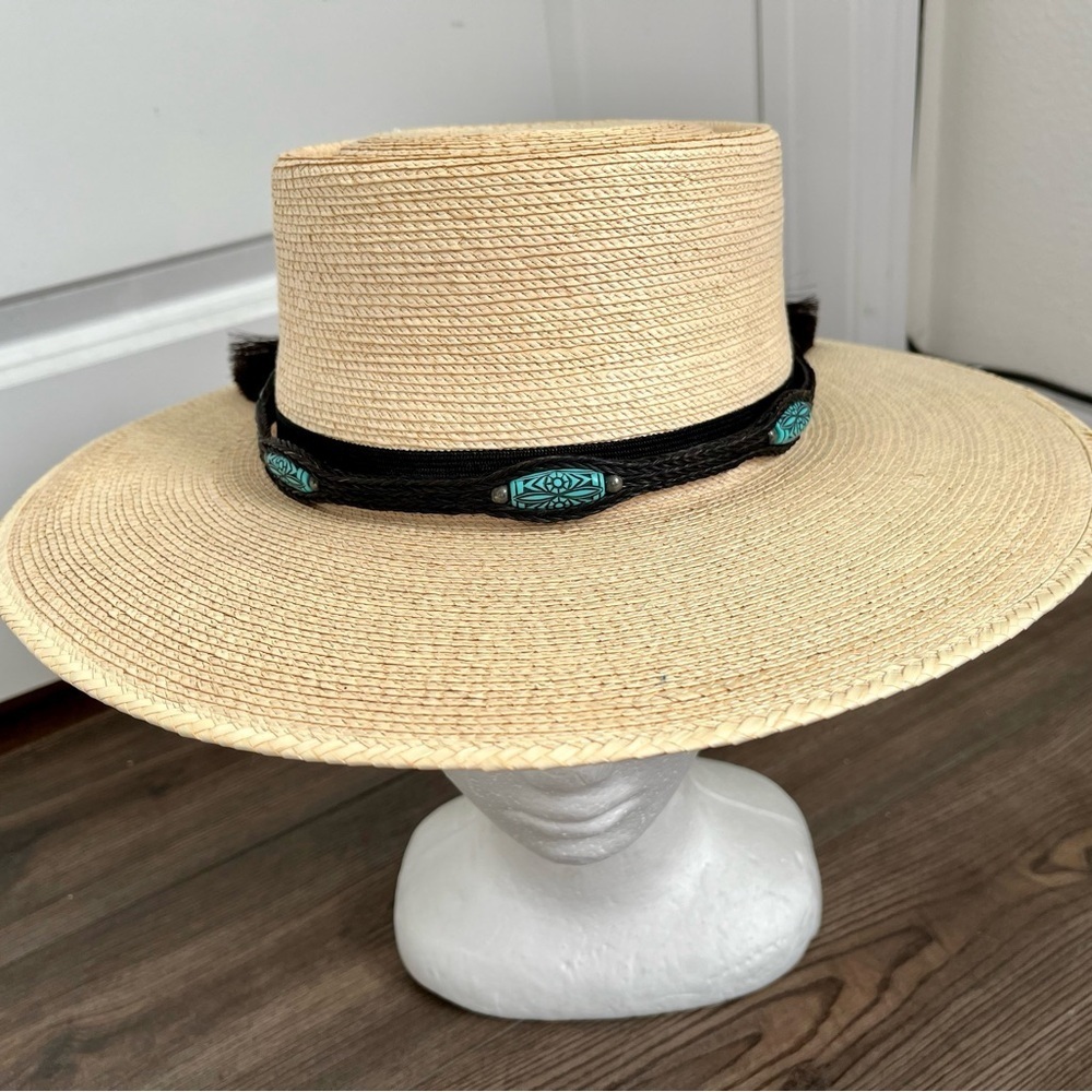 Handcuffed of Palm Leaves In Guatemala Sun Hat 7/8 (55) Sun Body Hats - Picture 2 of 15